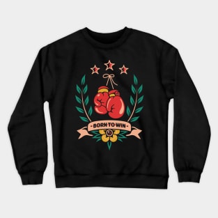 Boxing gloves Crewneck Sweatshirt